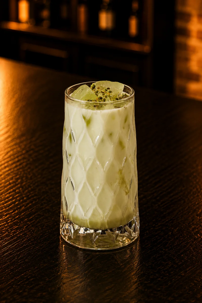 Soğuk Antep Fıstıklı Latte