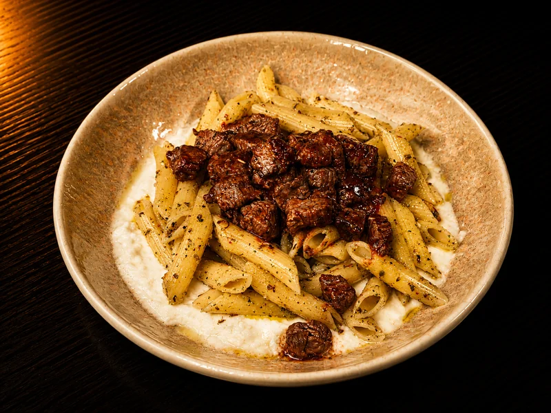 Yoğurtlu Dana Etli Penne