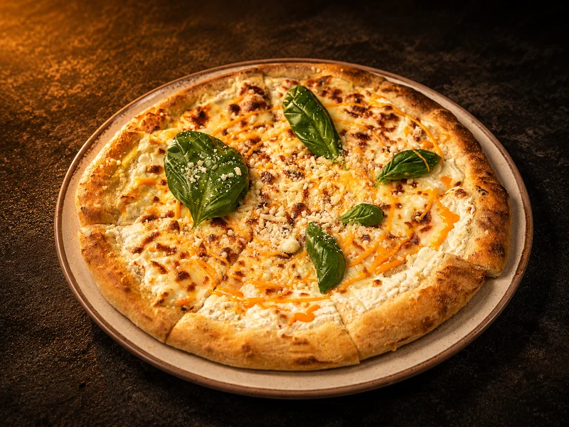 Dört Peynirli Pizza
